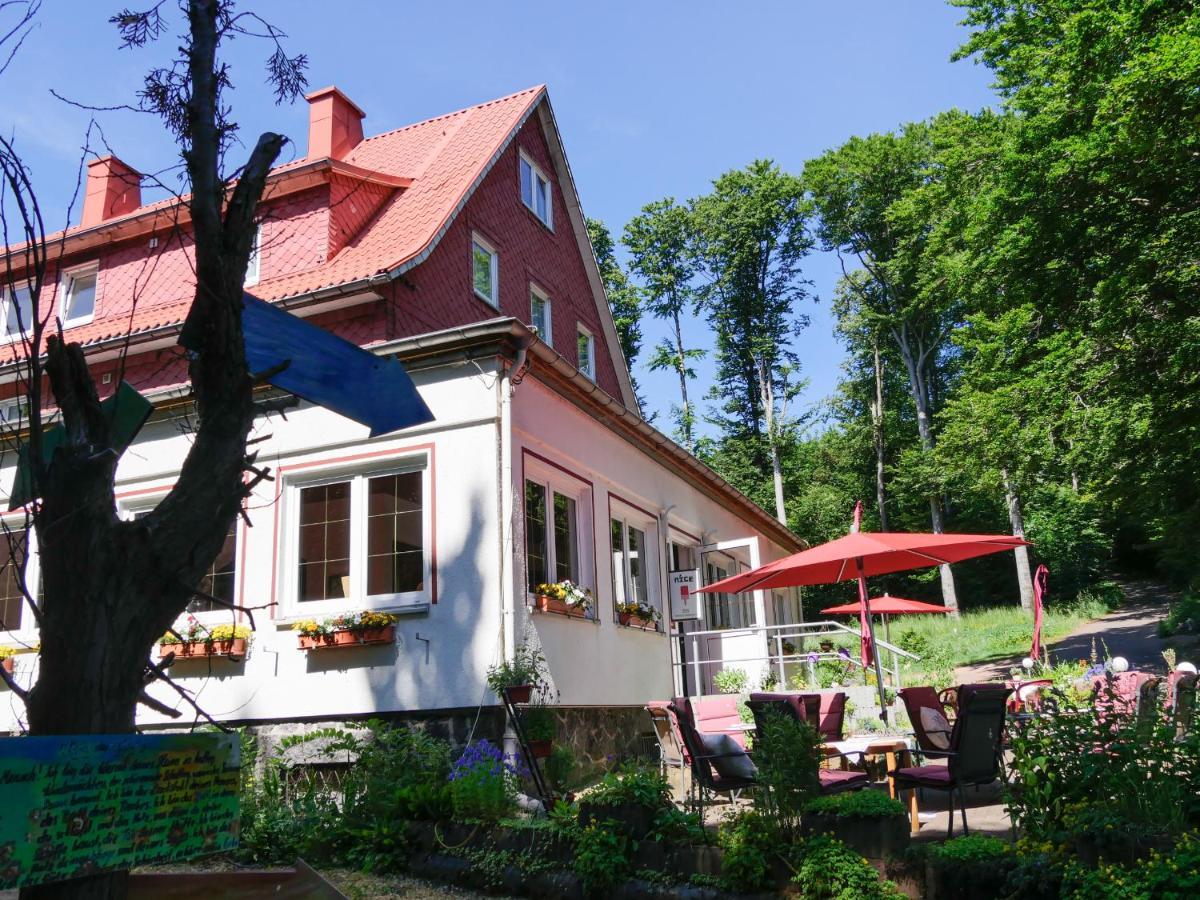 Herberge Zur Rose Броттероде Екстер'єр фото